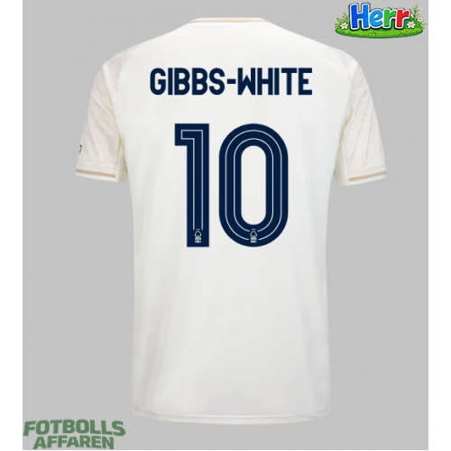 Nottingham Forest Morgan Gibbs-White #10 Bortatröja 2025-26 Kortärmad
